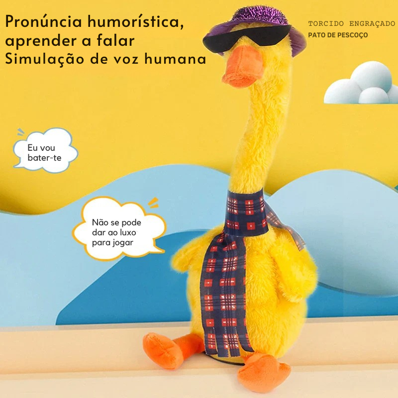 🦆✨ PatoMágico™ – O companheiro ideal para bebés! Canta, dança e repete tudo para despertar e divertir os mais pequeninos. 🎶💛